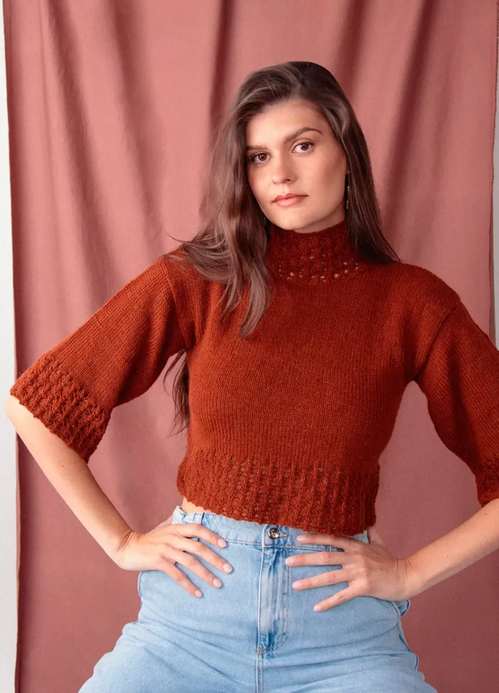 We Are Knitters Angelica Sweater Kit| Sweaters