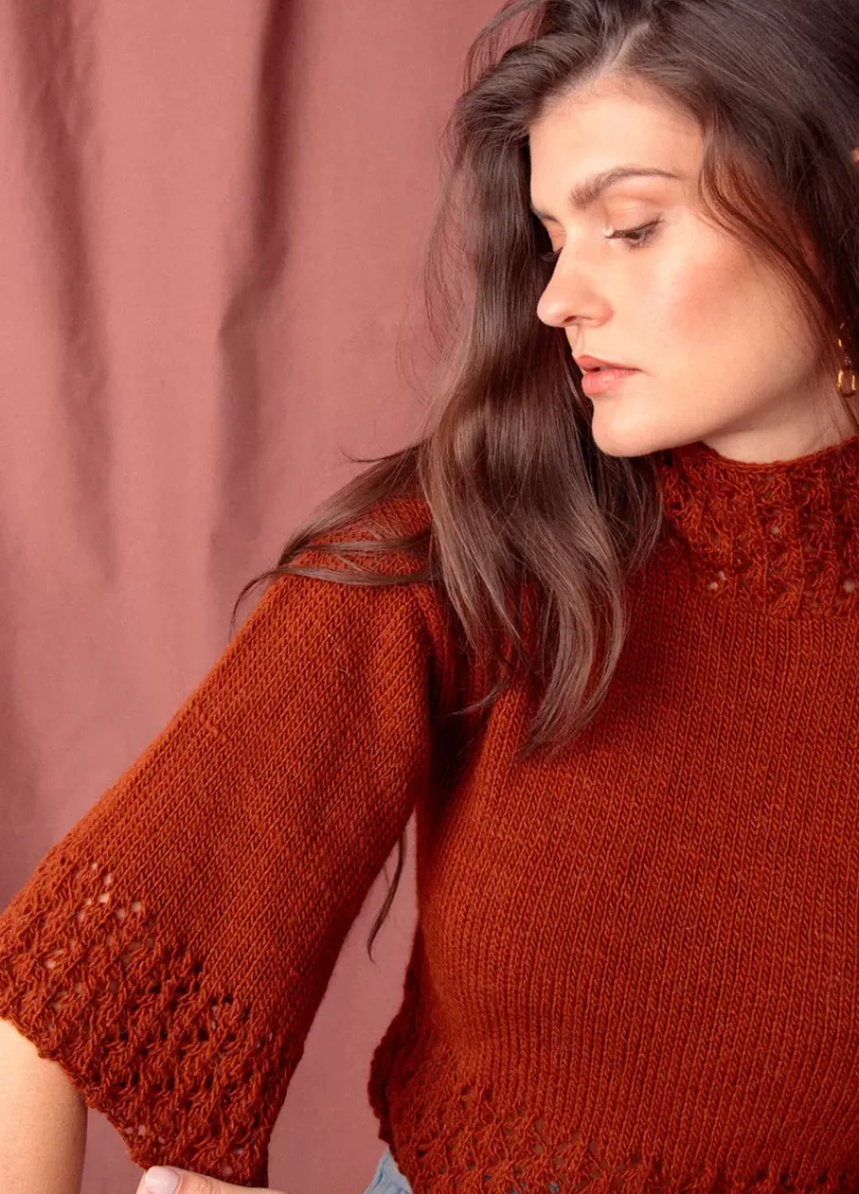We Are Knitters Angelica Sweater Kit| Sweaters