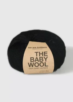 We Are Knitters Baby Alpaca Black| DK|Alpaca