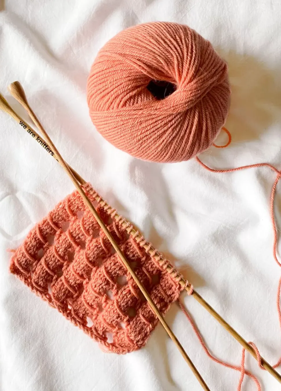 We Are Knitters Baby Alpaca Dark Salmon| DK|Alpaca