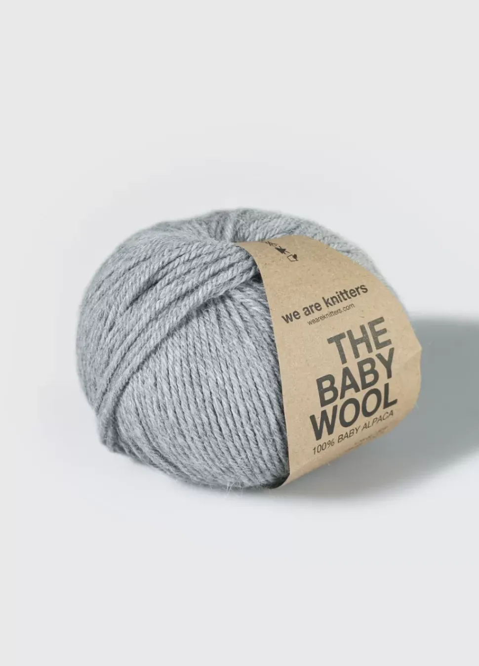 We Are Knitters Baby Alpaca Grey| DK|Alpaca