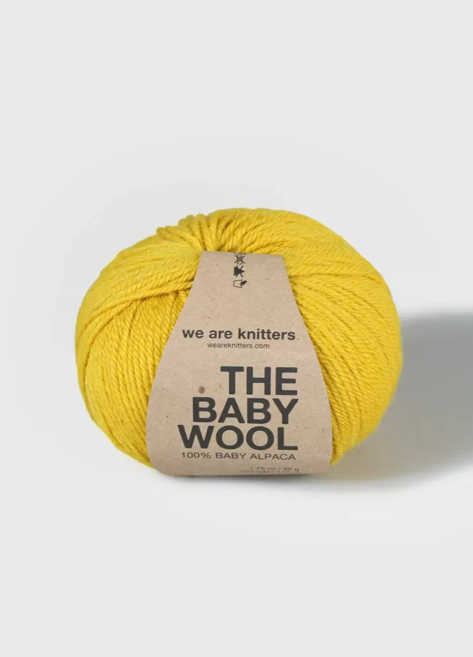 We Are Knitters Baby Alpaca Mustard| DK|Alpaca