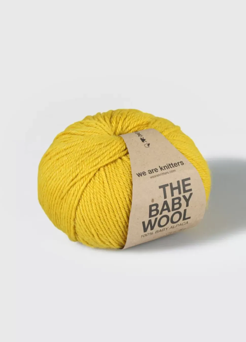 We Are Knitters Baby Alpaca Mustard| DK|Alpaca