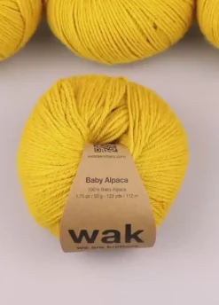 We Are Knitters Baby Alpaca Mustard| DK|Alpaca