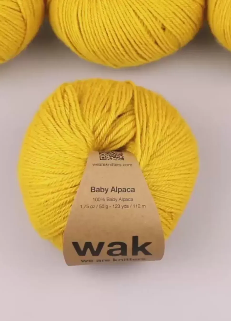 We Are Knitters Baby Alpaca Mustard| DK|Alpaca