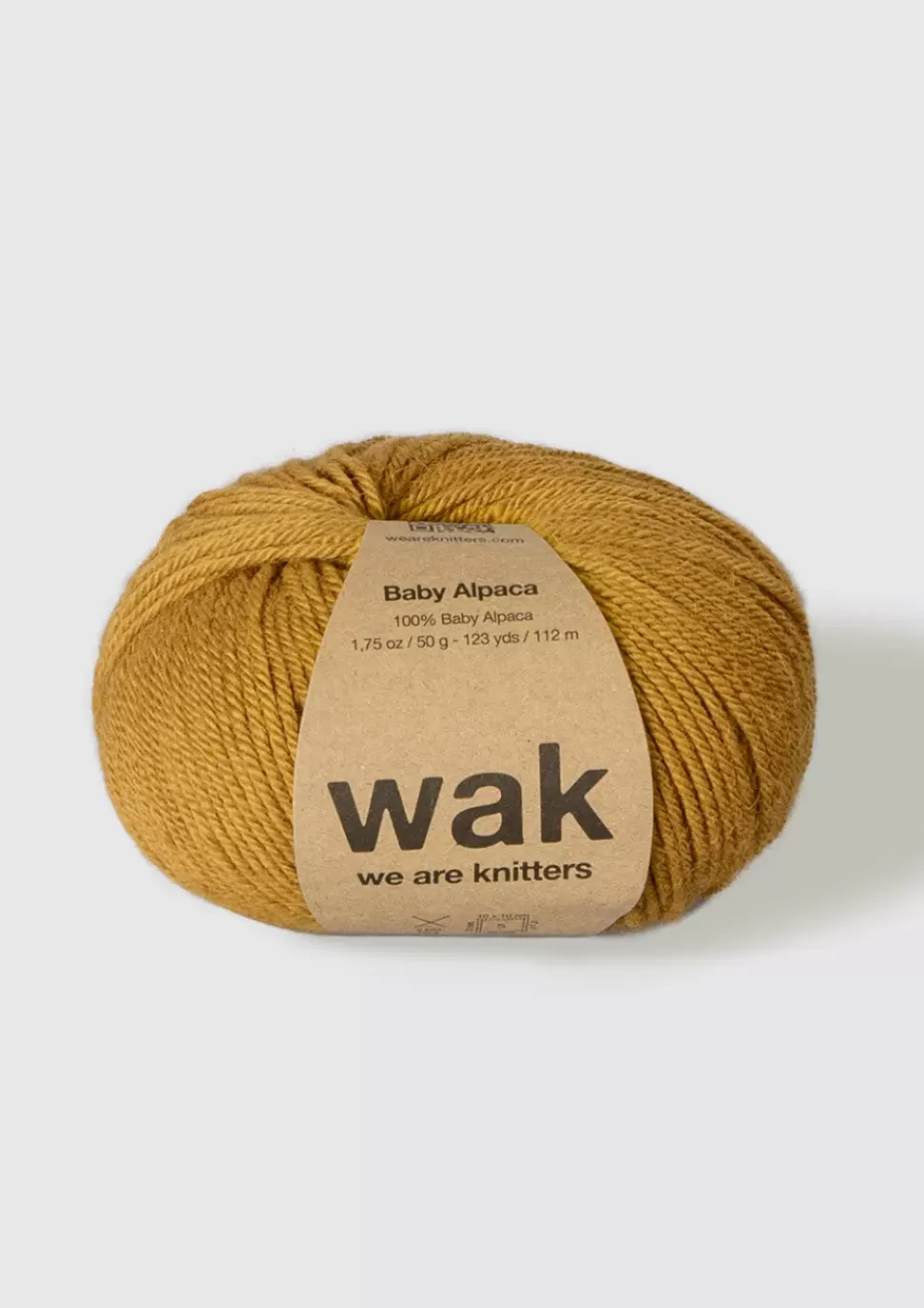 We Are Knitters Baby Alpaca Ochre| DK|Alpaca