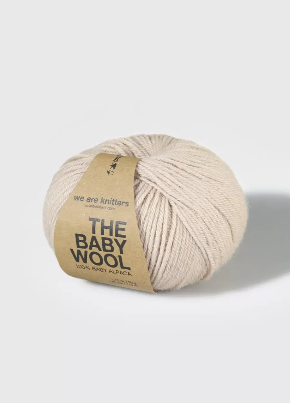 We Are Knitters Baby Alpaca Sand| DK|Alpaca