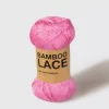 We Are Knitters Bamboo Lace Bubblegum - Last Units| Fingering / Sock|Bamboo