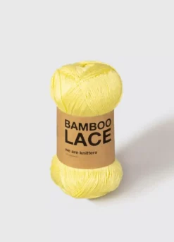 We Are Knitters Bamboo Lace Lemon - Last Units| Fingering / Sock|Bamboo