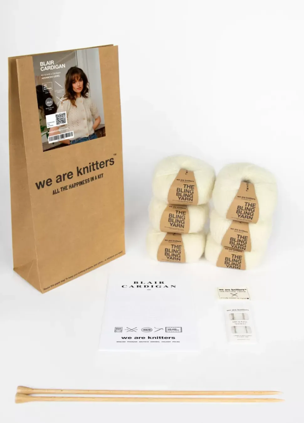We Are Knitters Blair Cardigan Kit| Cardigan & Vests