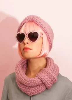 We Are Knitters Blueberry Muffin Snood and Headband x @morganem2 Kit| Morgane Matthieu|Accessories