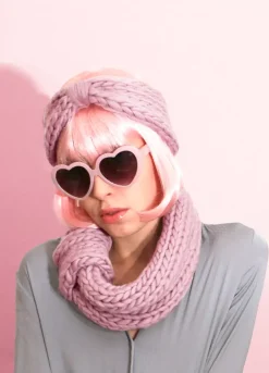 We Are Knitters Blueberry Muffin Snood and Headband x @morganem2 Kit| Morgane Matthieu|Accessories