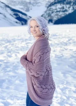 We Are Knitters Cable Crush Cardigan x @knitatude Kit| Knitatude|Cardigan & Vests