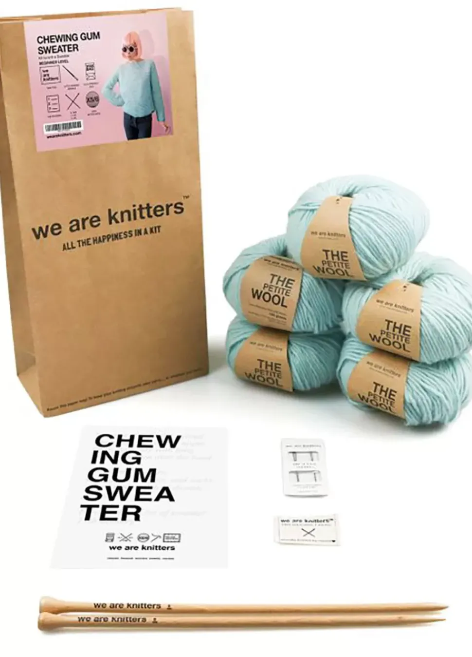 We Are Knitters Chewing Gum Sweater x @morganem2 Kit| Morgane Matthieu|Sweaters