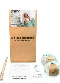 We Are Knitters Dragonfly Blanket Kit| Blankets