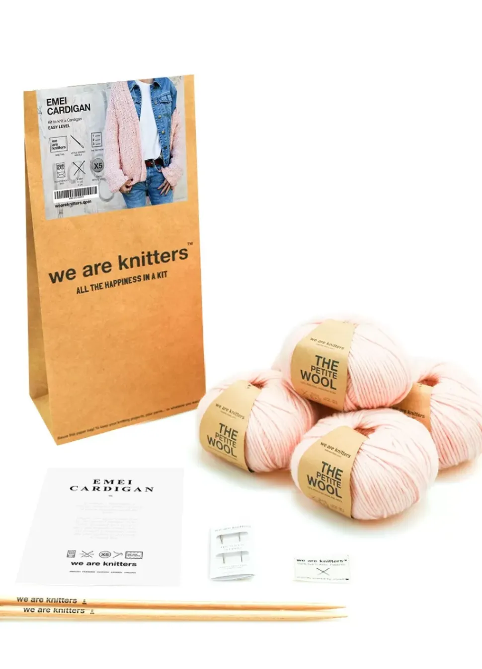 We Are Knitters Emei Cardigan Kit| Cardigan & Vests