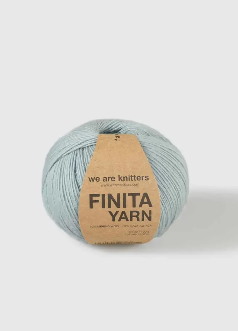 We Are Knitters Finita Yarn Aquamarine| Fingering / Sock|Merino