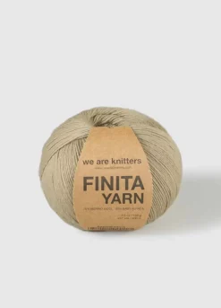 We Are Knitters Finita Yarn Beige| Fingering / Sock|Merino