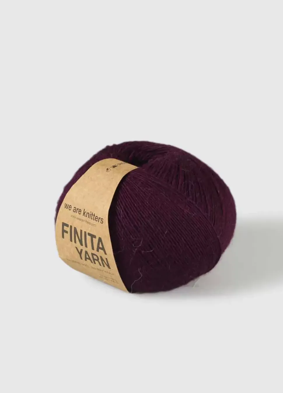 We Are Knitters Finita Yarn Bordeaux| Fingering / Sock|Merino