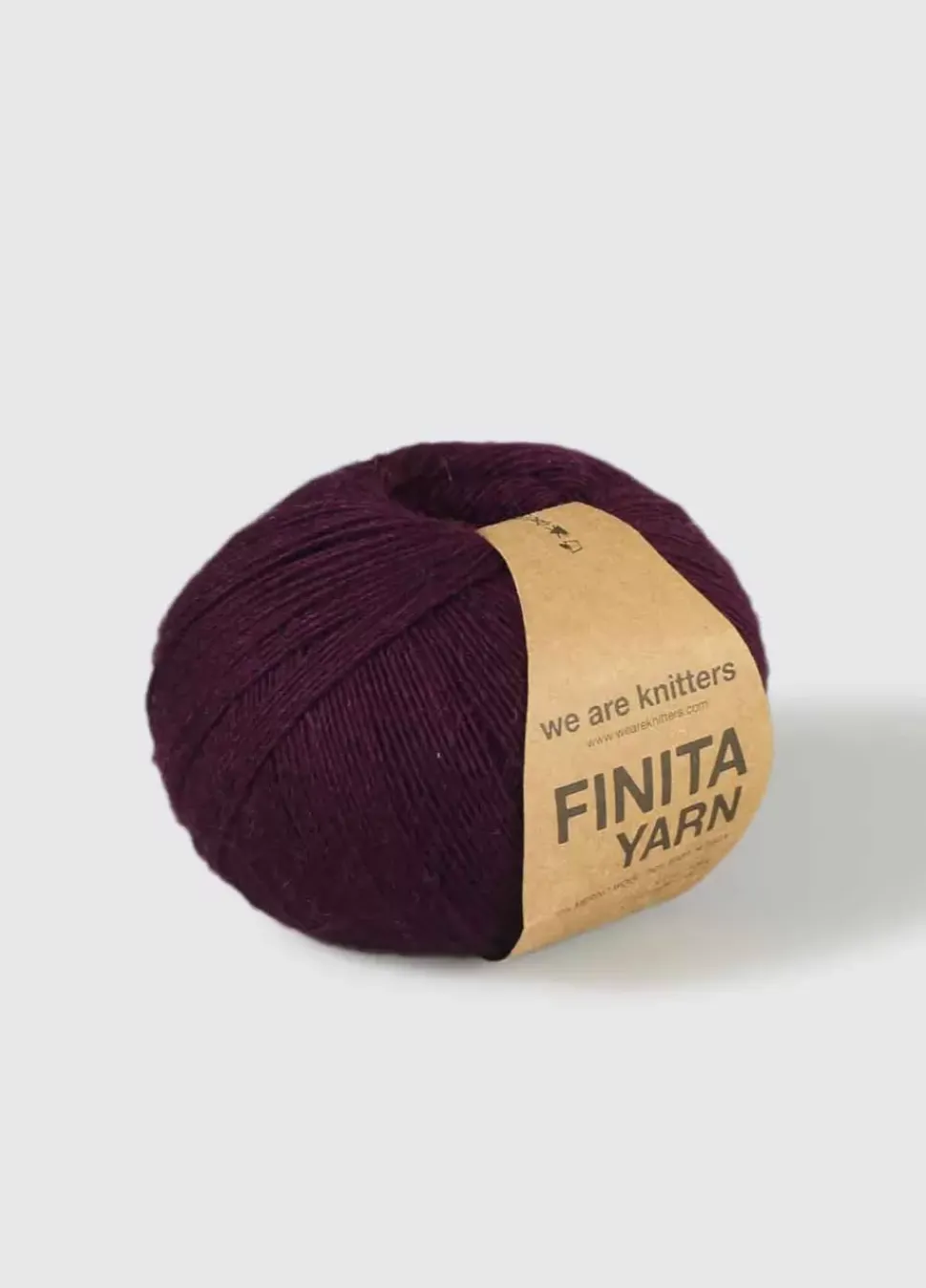 We Are Knitters Finita Yarn Bordeaux| Fingering / Sock|Merino