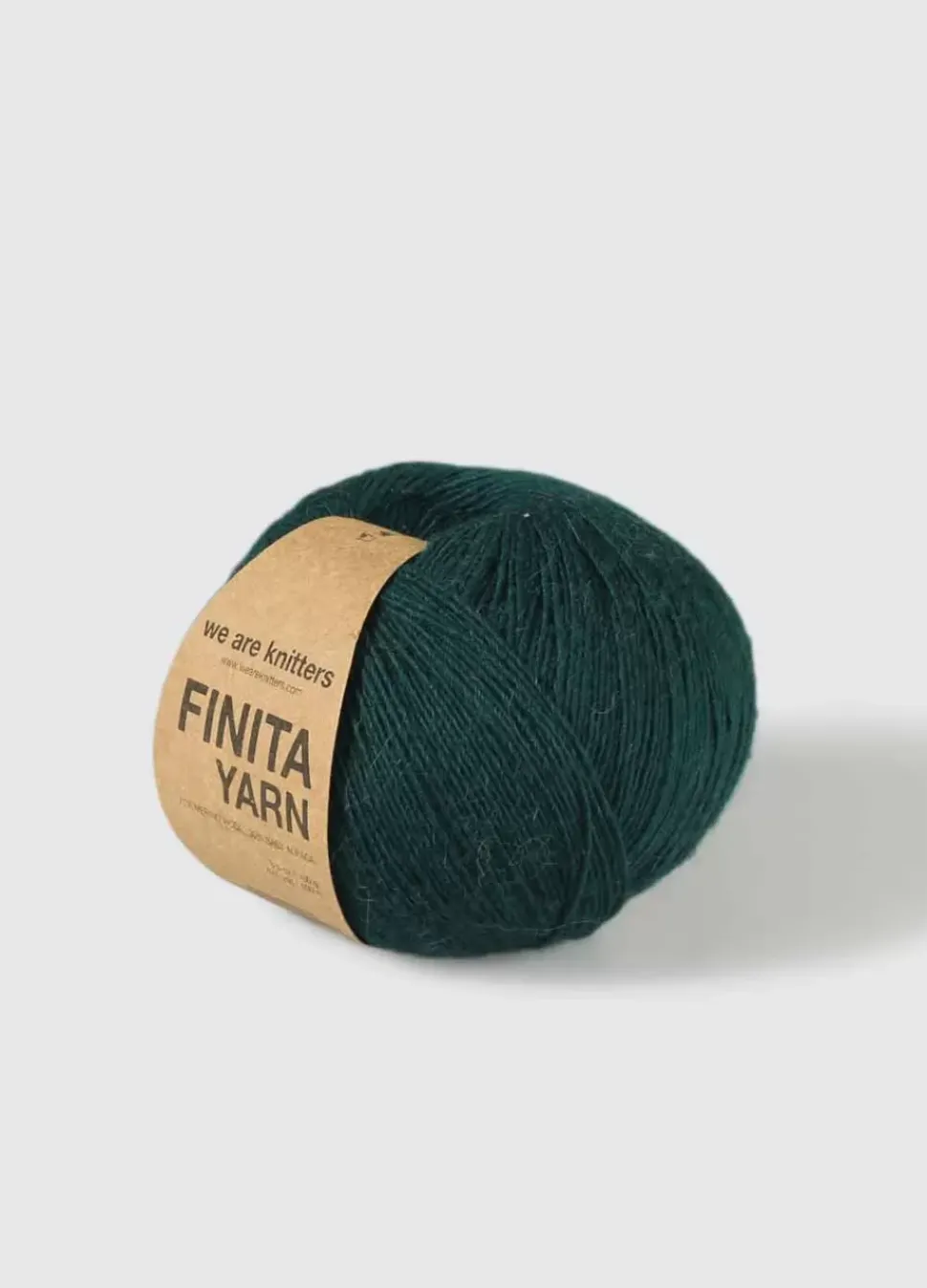We Are Knitters Finita Yarn Forest Green| Fingering / Sock|Merino