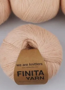 We Are Knitters Finita Yarn Salmon| Fingering / Sock|Merino