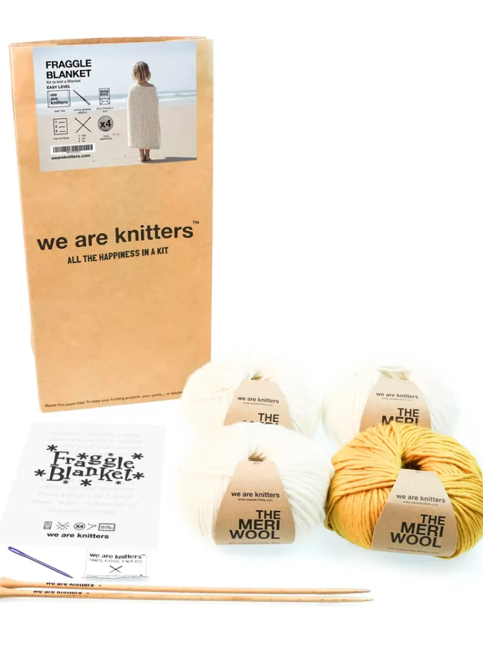 We Are Knitters Fraggle Blanket Kit| Blankets