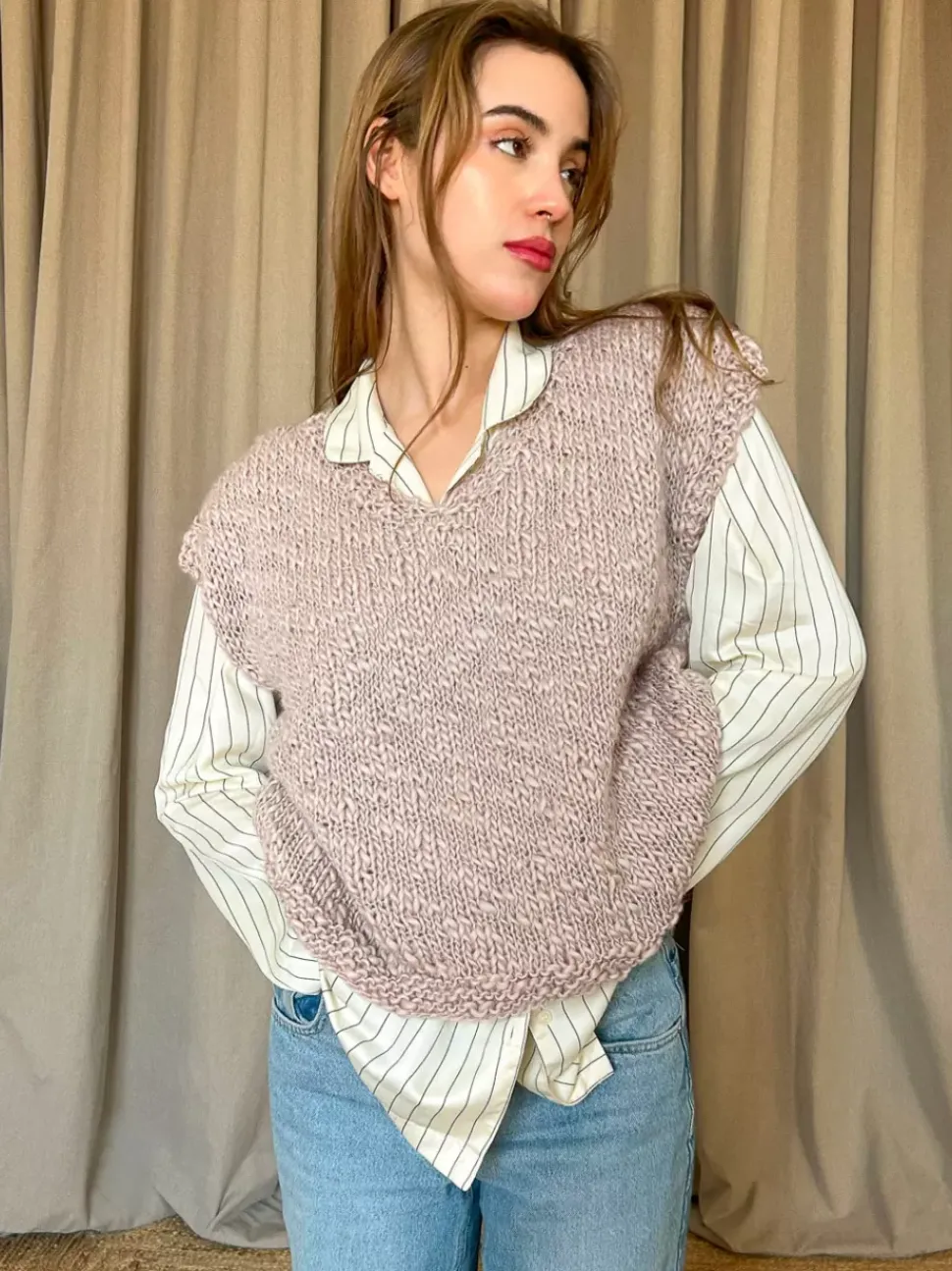 We Are Knitters Hygge Vest Kit| Cardigan & Vests