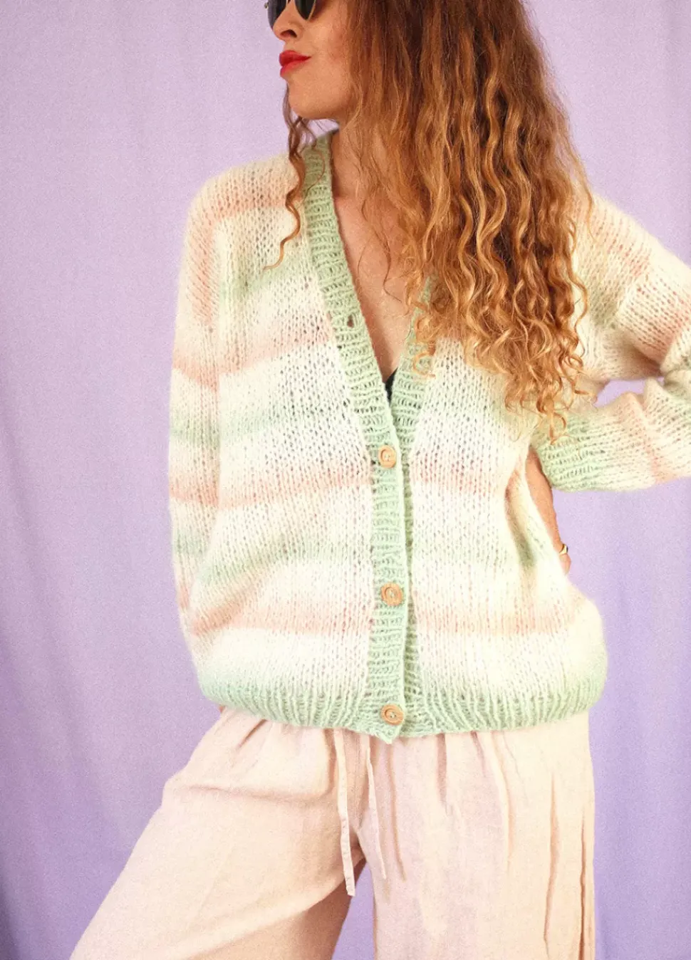 We Are Knitters Kakigori Cardigan Kit x @morganem2| Morgane Matthieu