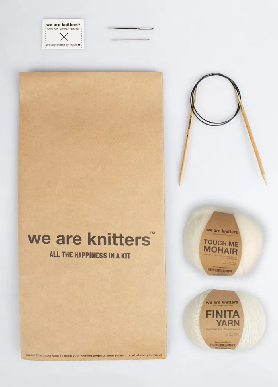 We Are Knitters Kold Sweater | | Multifiber Kits|Cardigan & Vests