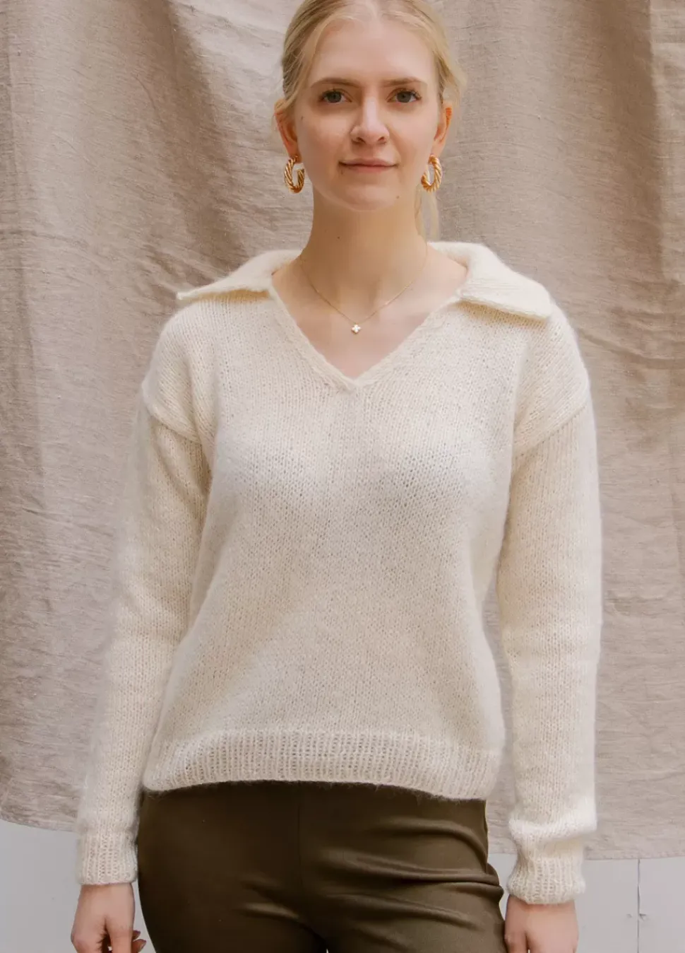 We Are Knitters Kold Sweater | | Multifiber Kits|Cardigan & Vests