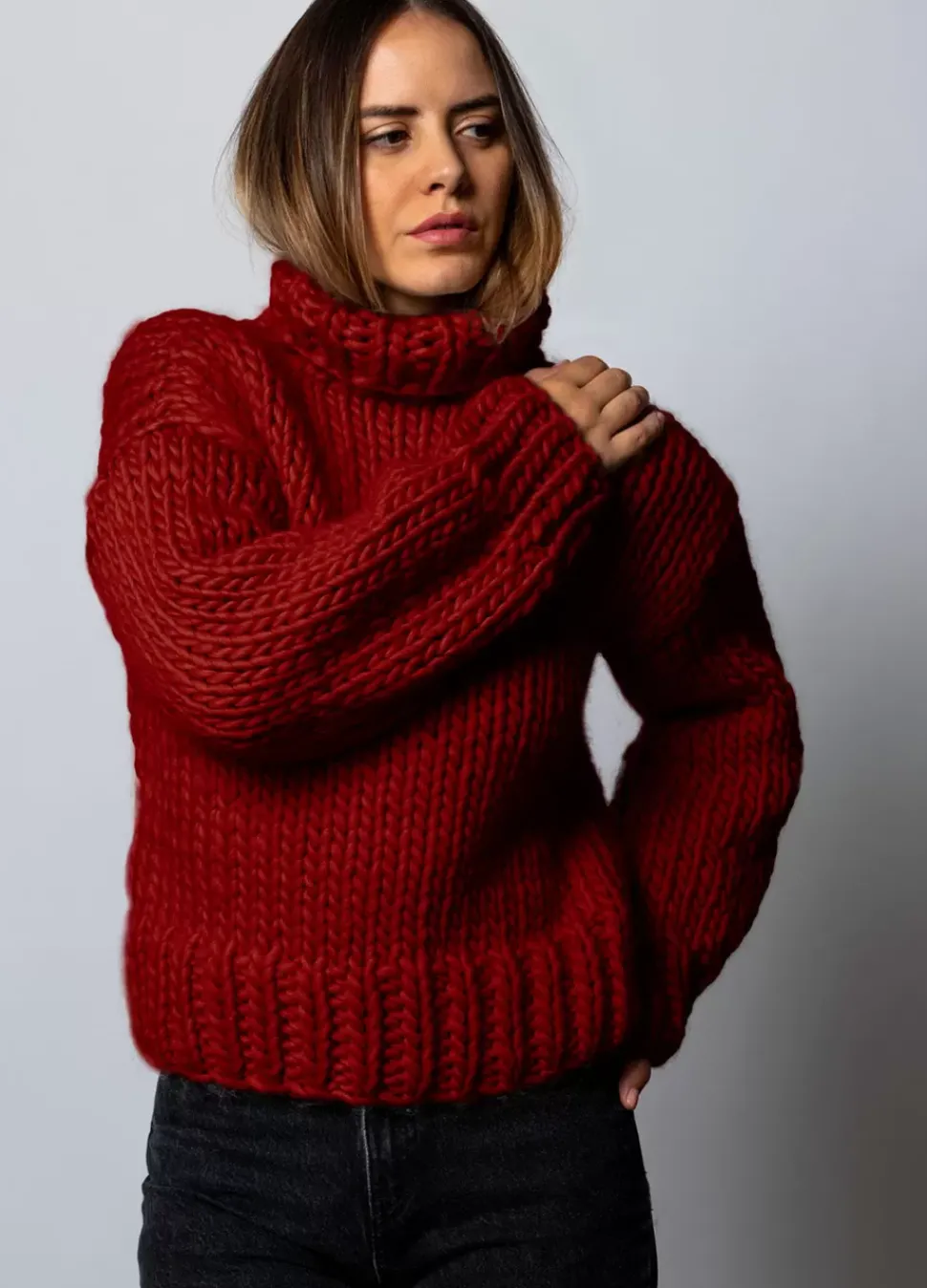 We Are Knitters Lime Sweater Kit| Sweaters