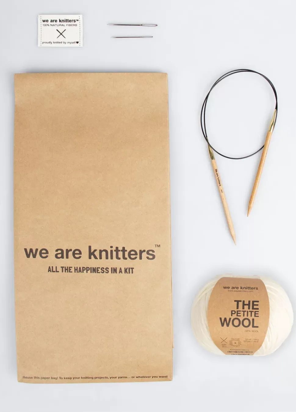 We Are Knitters Marble Sweater x Augustinknits Kit| Multifiber Kits|Sweaters