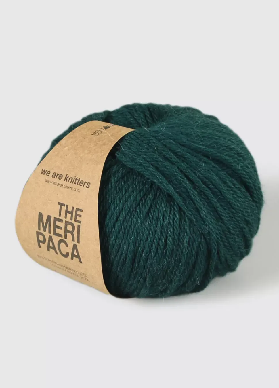We Are Knitters Meripaca Forest Green| Worsted / Aran|Merino