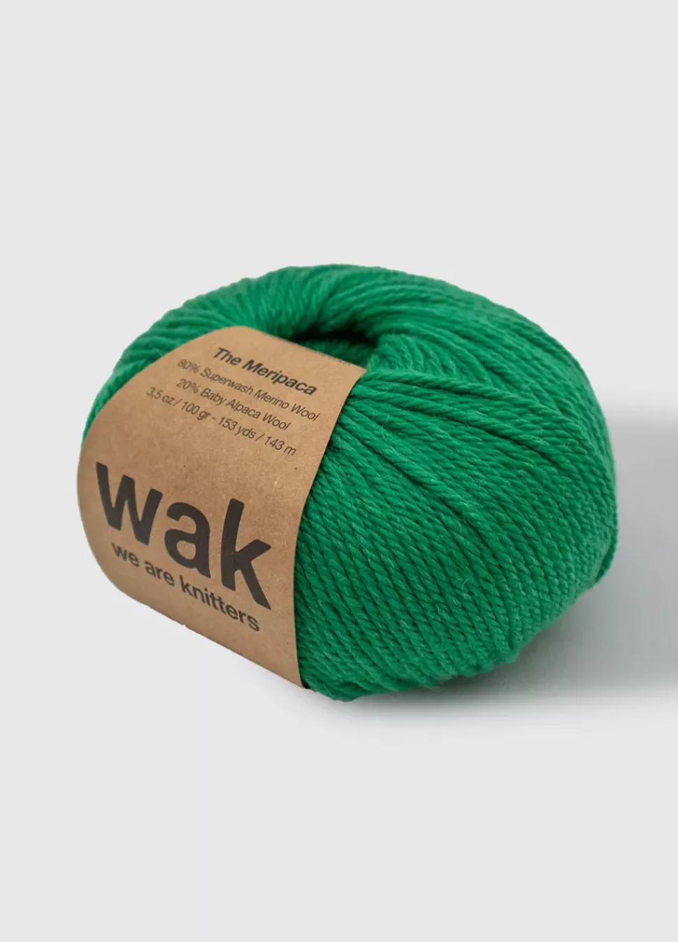 We Are Knitters Meripaca Kelly Green| Worsted / Aran|Merino