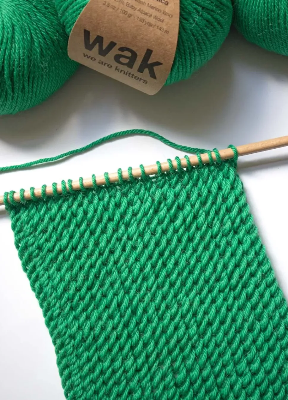 We Are Knitters Meripaca Kelly Green| Worsted / Aran|Merino