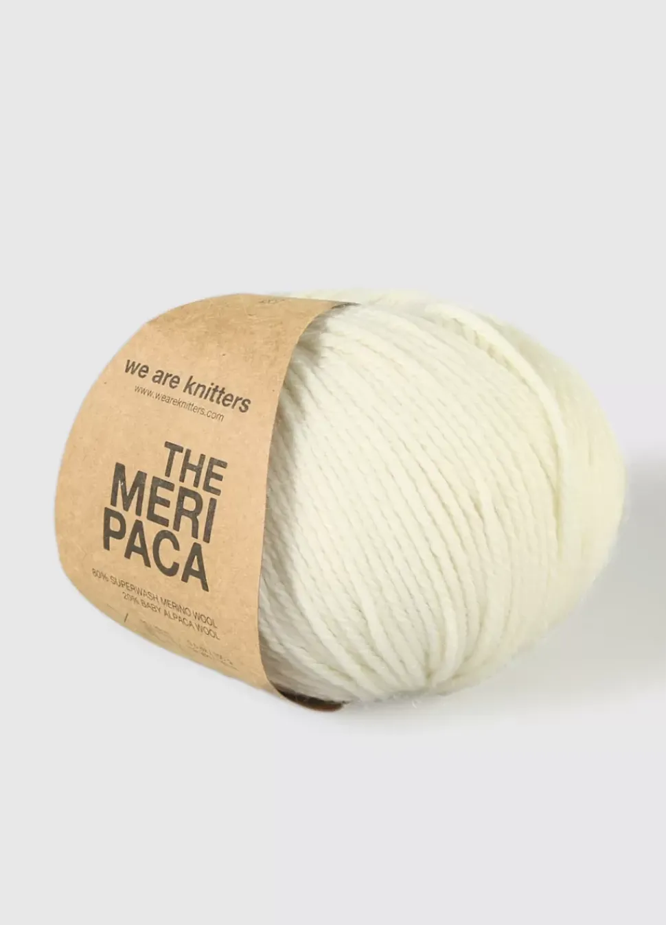 We Are Knitters Meripaca Natural| Worsted / Aran|Merino
