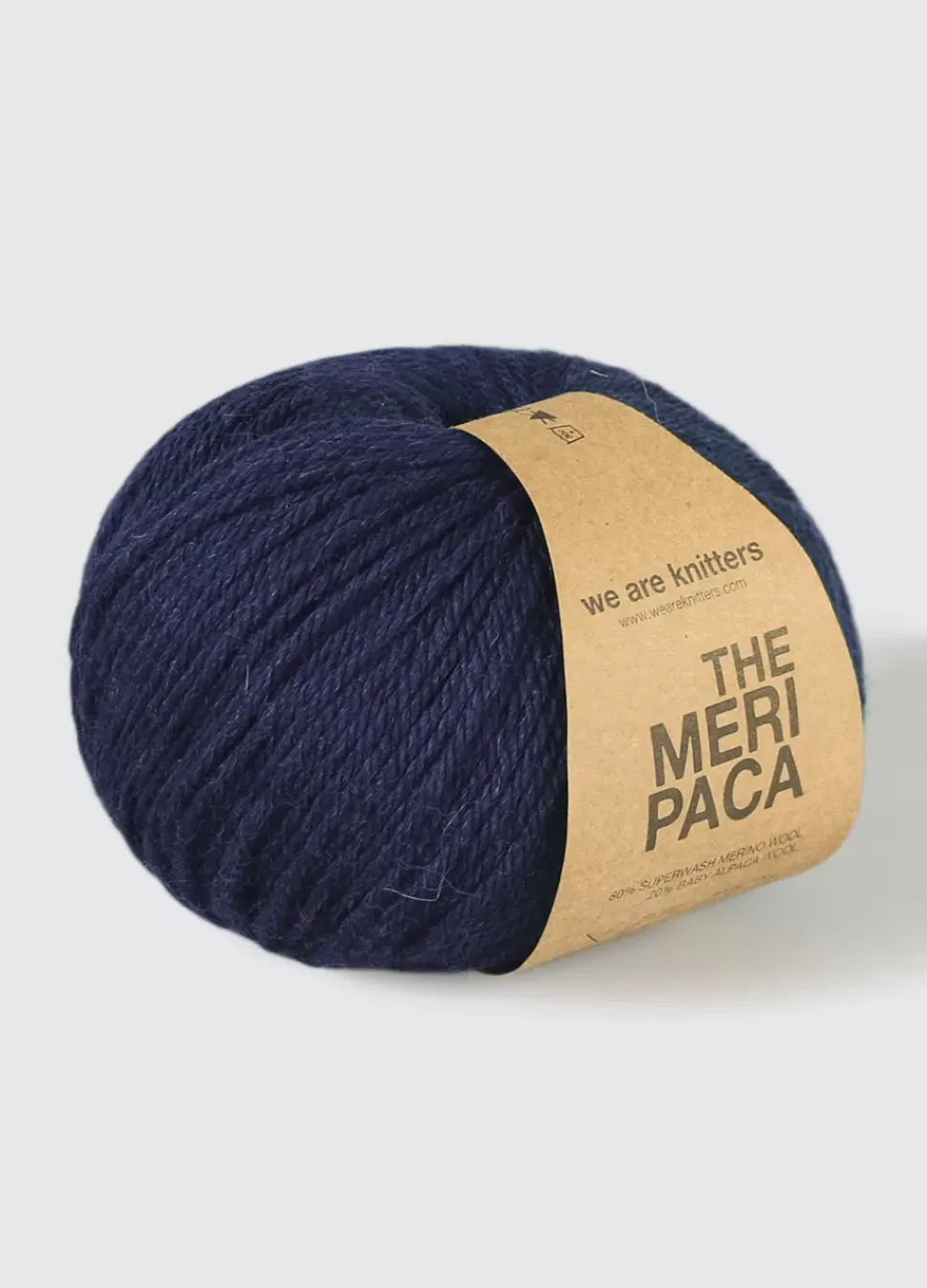 We Are Knitters Meripaca Navy Blue| Worsted / Aran|Merino