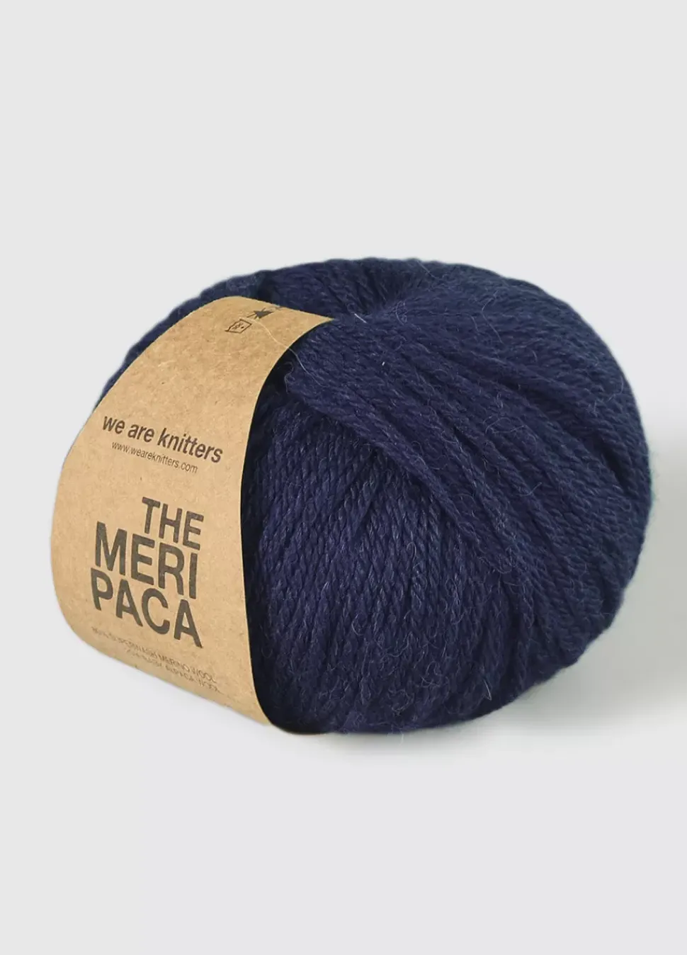 We Are Knitters Meripaca Navy Blue| Worsted / Aran|Merino