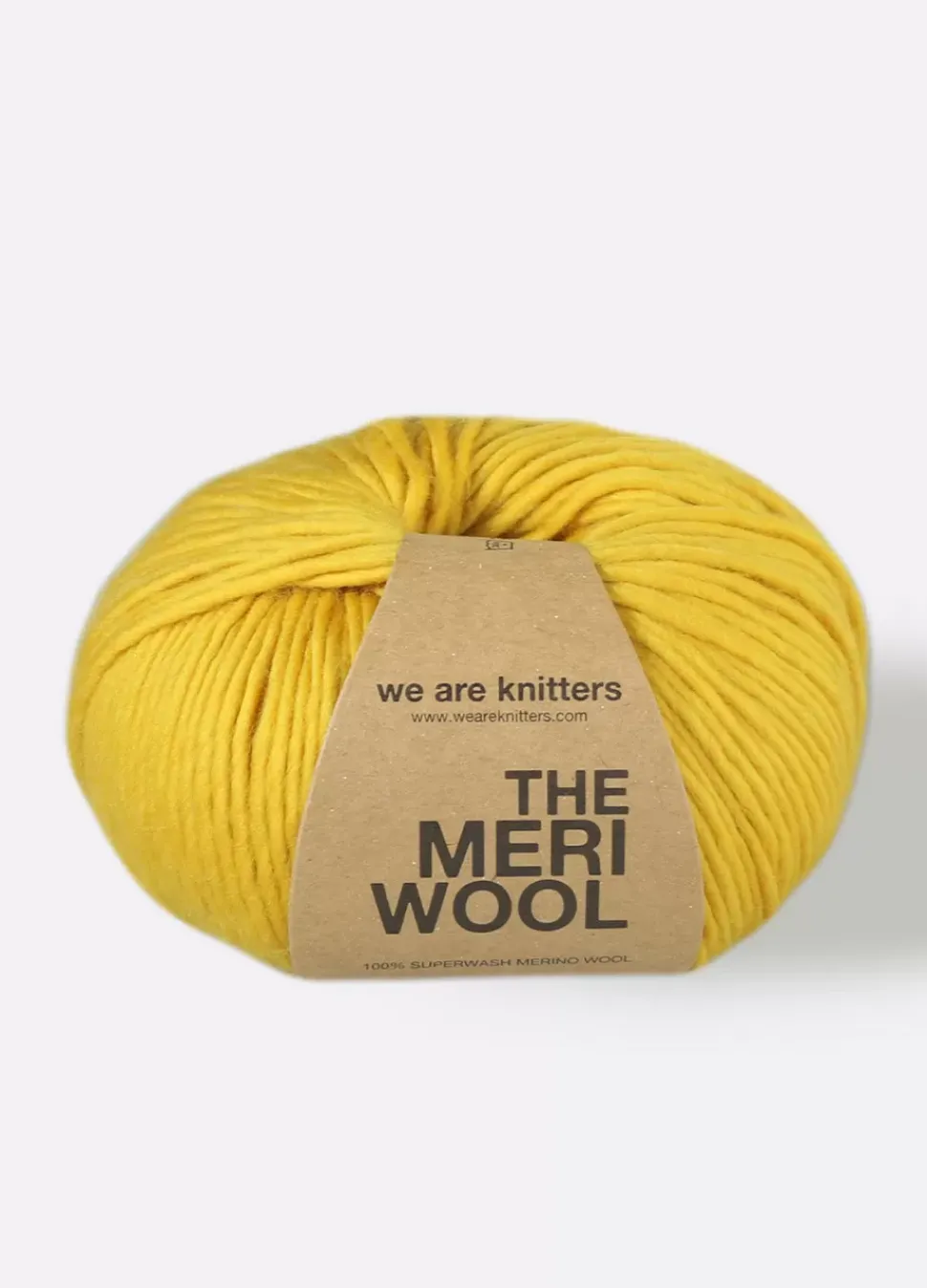 We Are Knitters Meriwool Mustard| Worsted / Aran|Merino