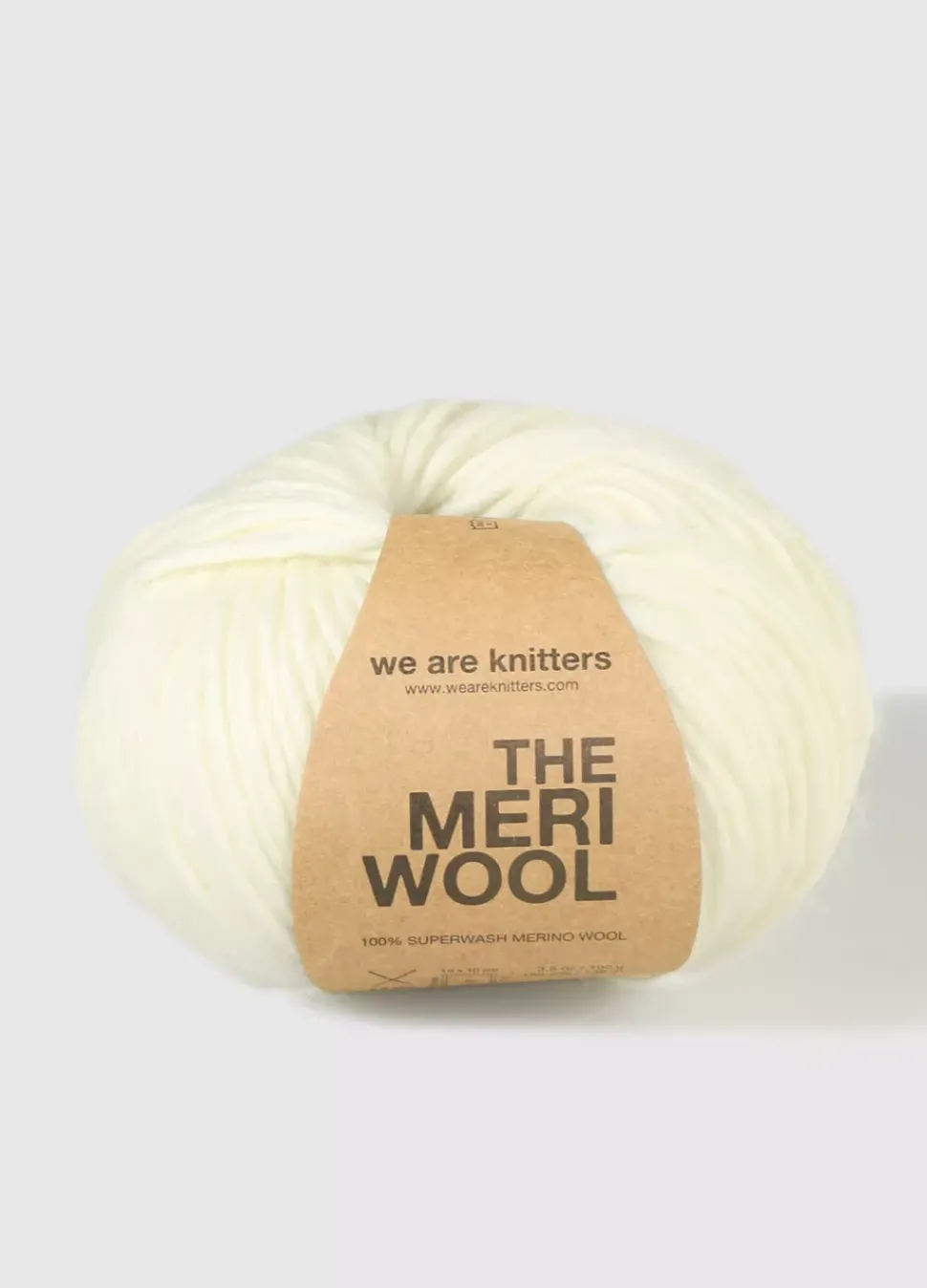 We Are Knitters Meriwool Natural| Worsted / Aran|Merino