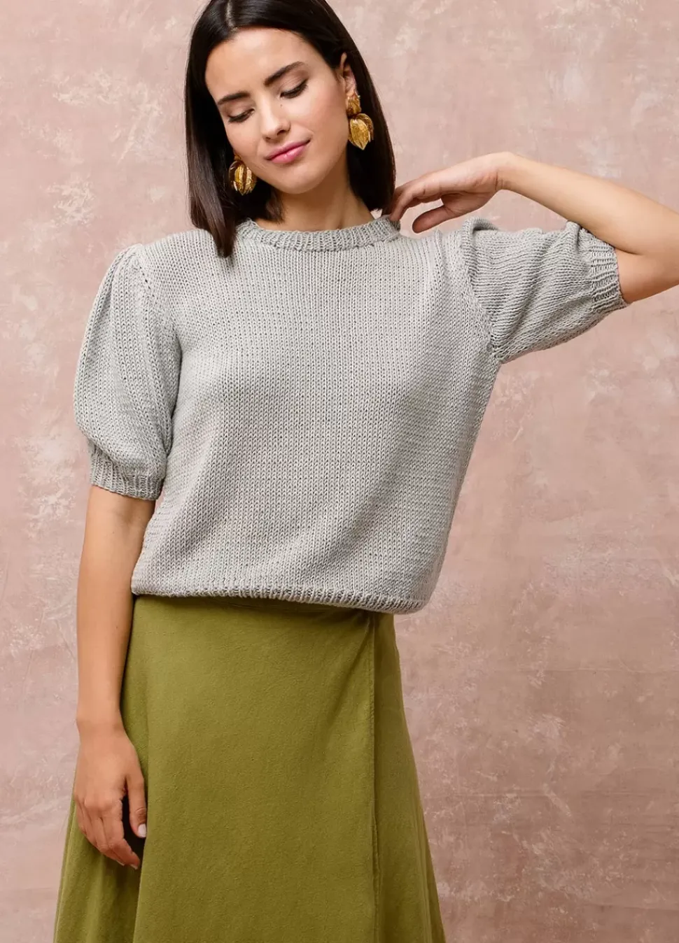 We Are Knitters Metis Tee Kit| Cardigan & Vests|Tops