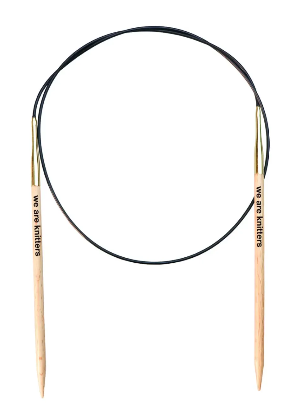We Are Knitters 5mm Circular Beechwood Knitting Needles| Knitting Needles