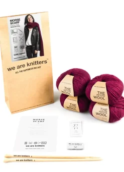 We Are Knitters Morse Scarf Kit| Accessories|Scarves