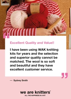 We Are Knitters Nick Blanket x @morganem2 Kit| Morgane Matthieu|Home & Decor