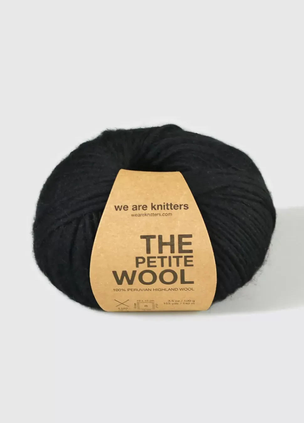 We Are Knitters Petite Wool Black| Bulky|Ool