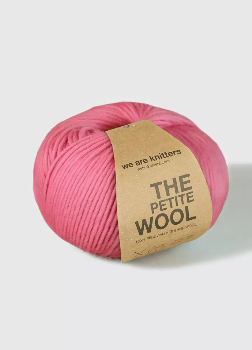 We Are Knitters Petite Wool Bubblegum| Bulky|Ool