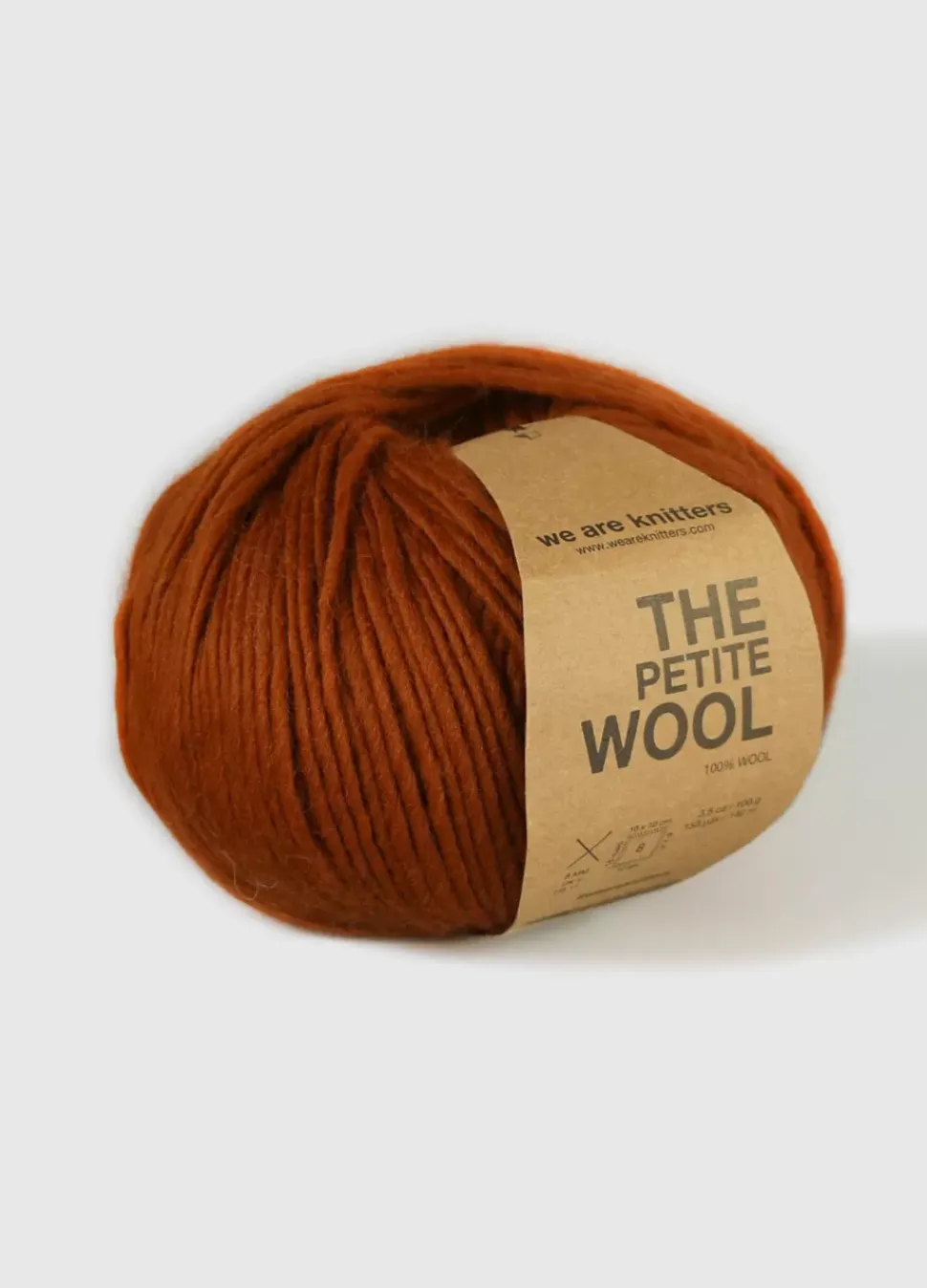 We Are Knitters Petite Wool Cinnamon| Bulky|Ool
