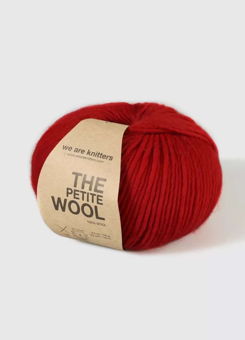 We Are Knitters Petite Wool Red| Bulky|Ool