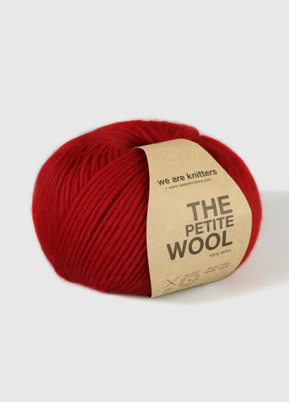 We Are Knitters Petite Wool Red| Bulky|Ool